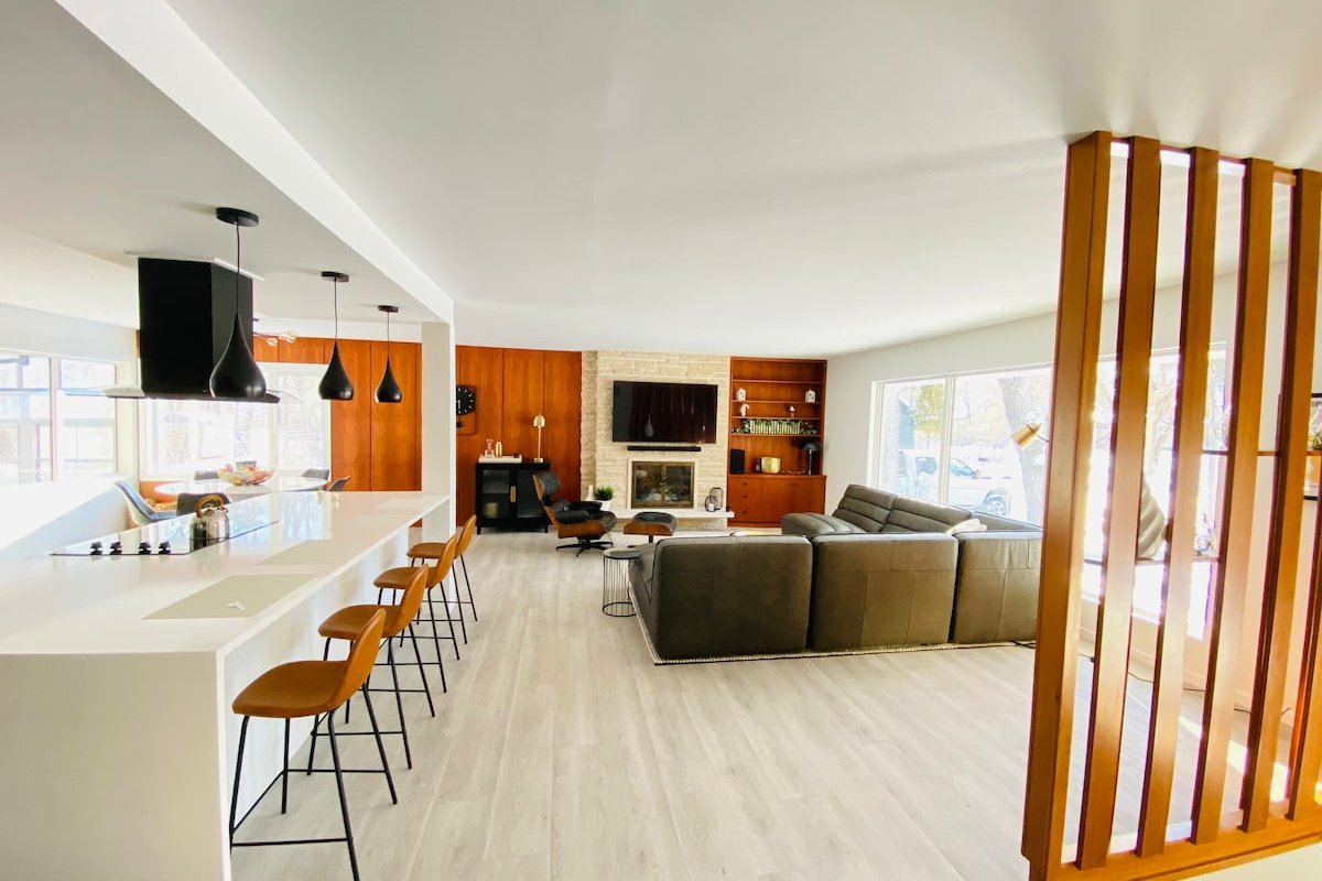 Renovated mid-century home gallery image 2