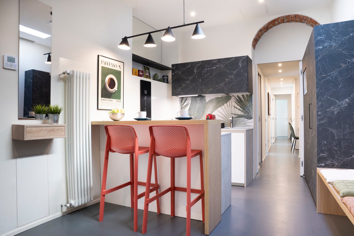 3-Private Bedroom Design House [San Babila M4]