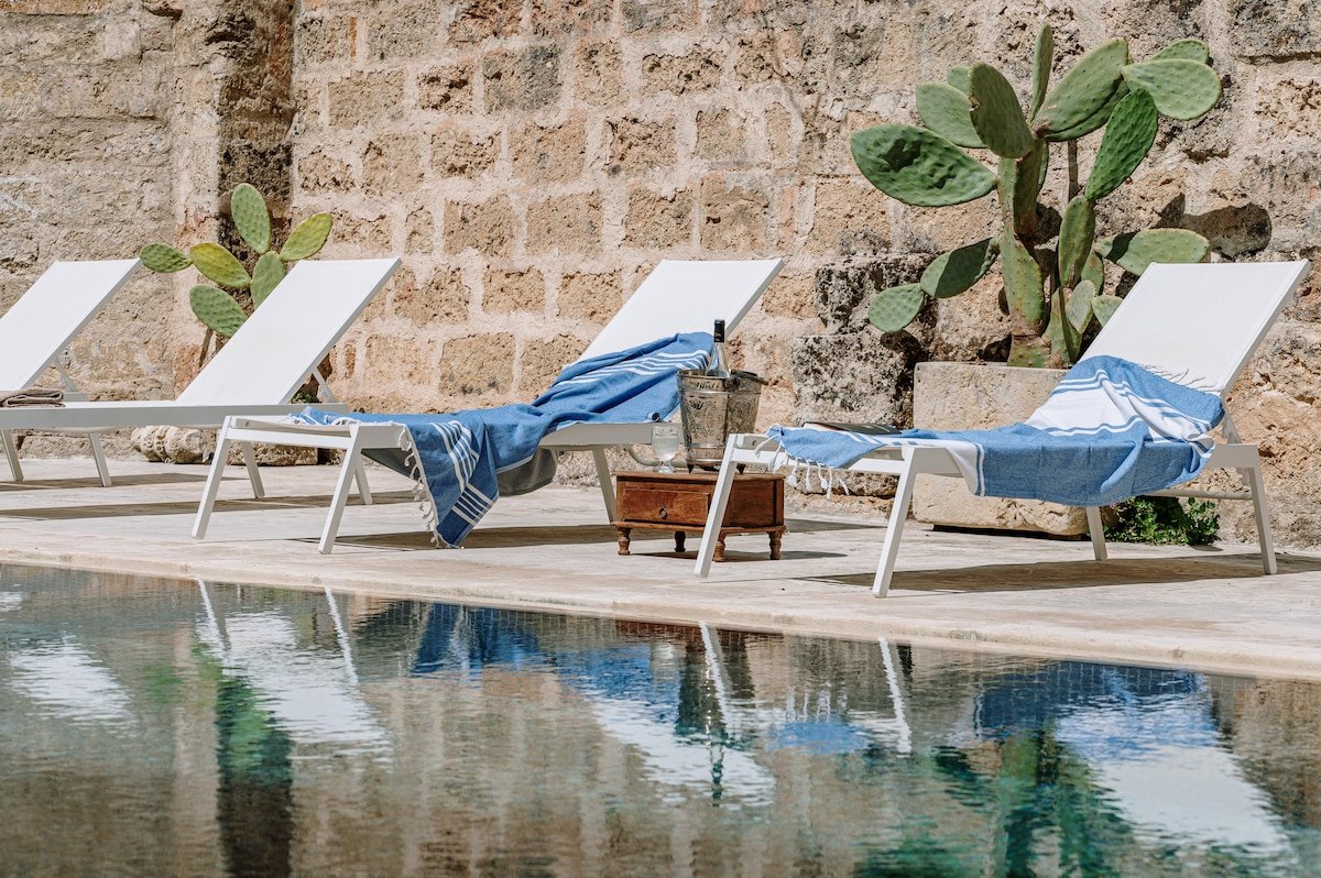 Palazzo barocco con piscina a 6km dal mare gallery image 2