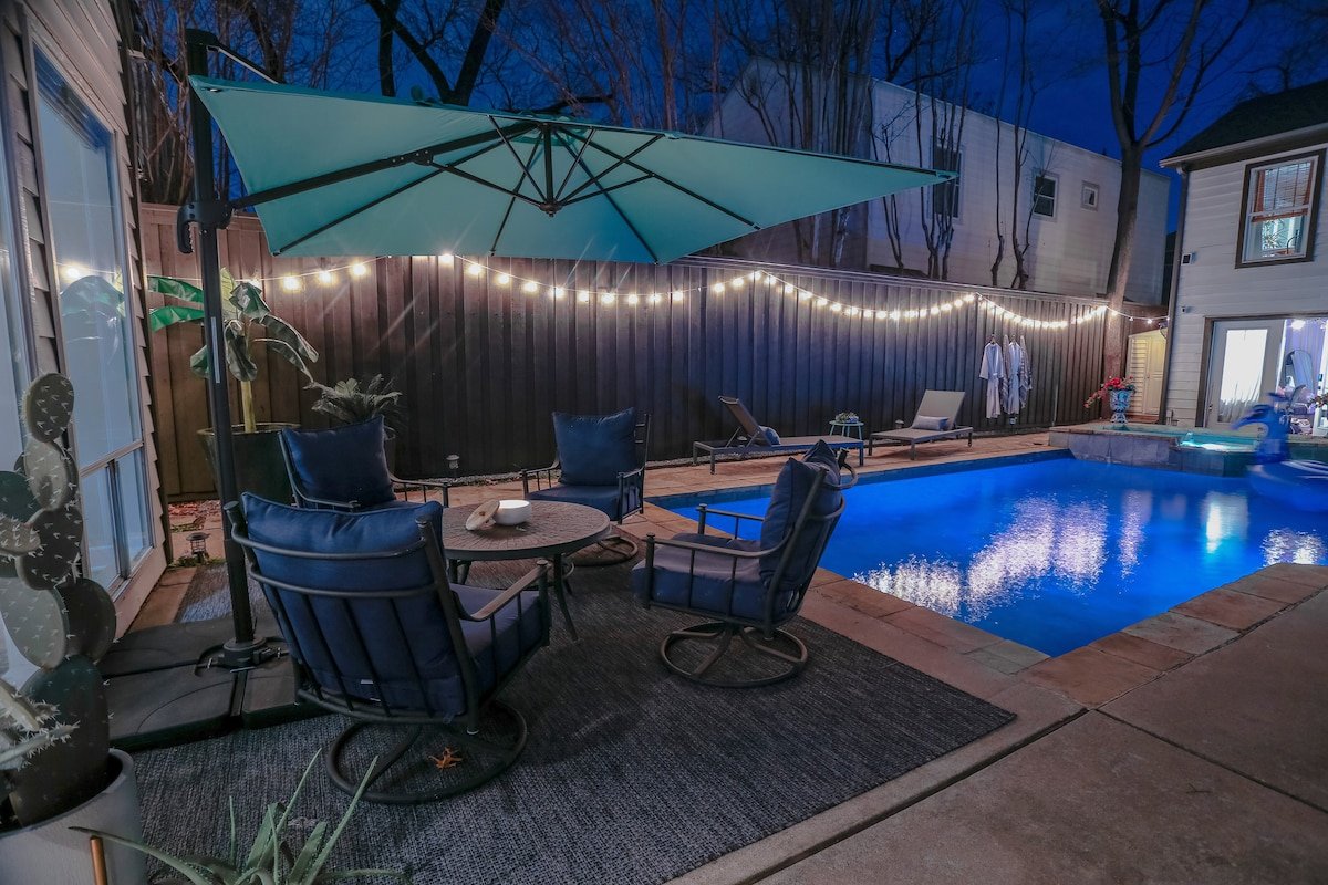 Casa Azul + Casita🦩Pool, Spa, Shops + We 💙 Dogs! gallery image 4