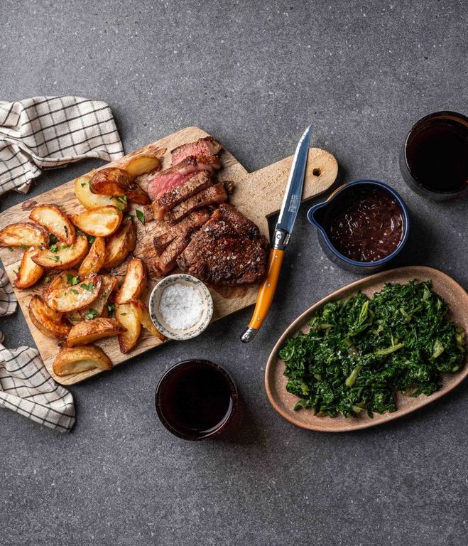 Photo of Vergelegen’s Sirloin & Bordelaise Sauce