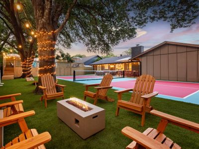 Pickleball, Pool, Resort Backyard | Cowgirl Casa