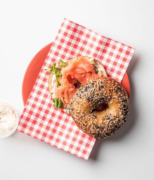 Photo of Horseradish & Trout Bagel