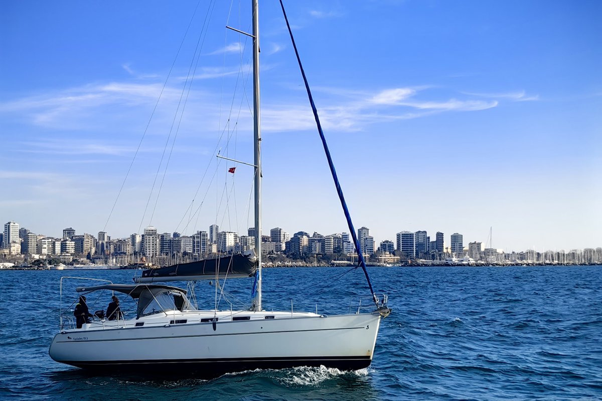 Sail Boat at Fenerbahce Marina