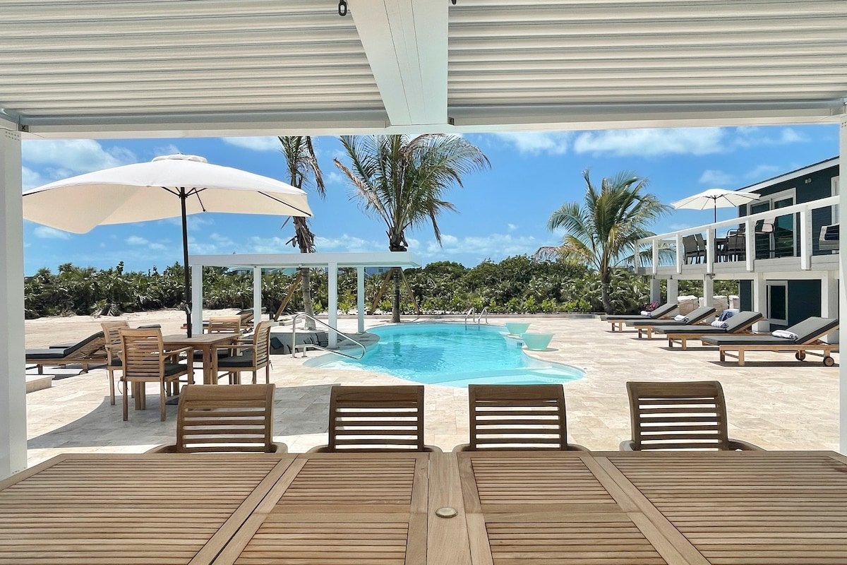 Runaway with pool, pickleball, and private beach gallery image 2