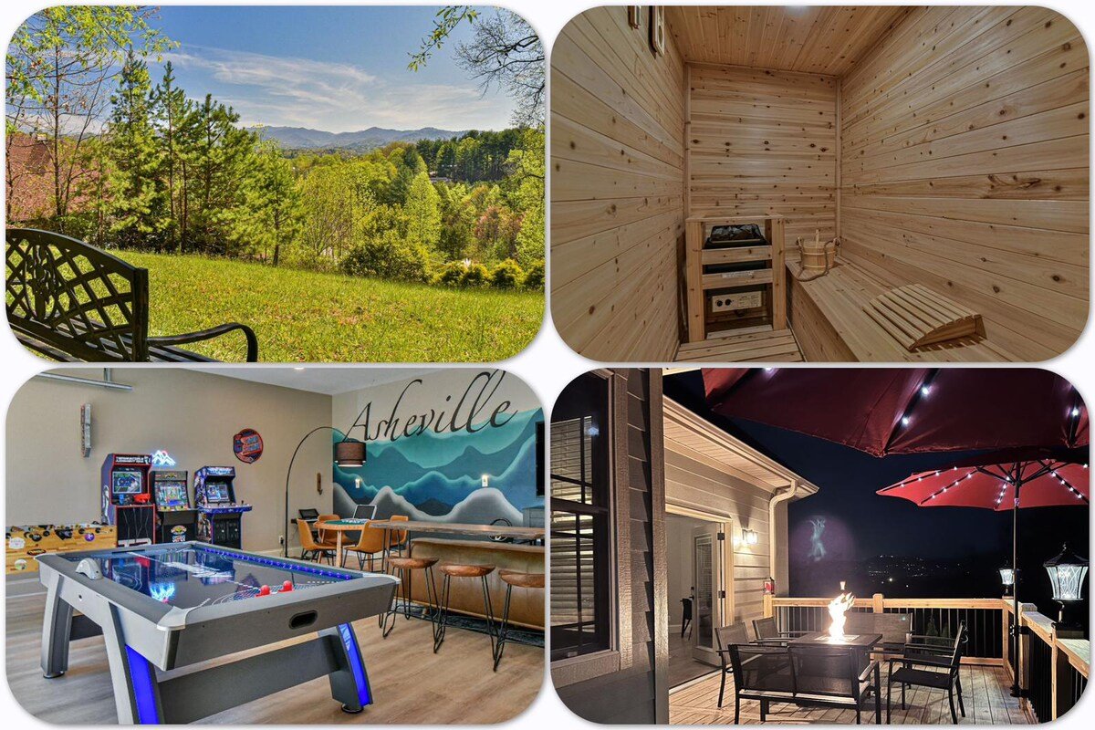 Asheville luxury estate-Hottub, GameRoom & Sauna gallery image 4