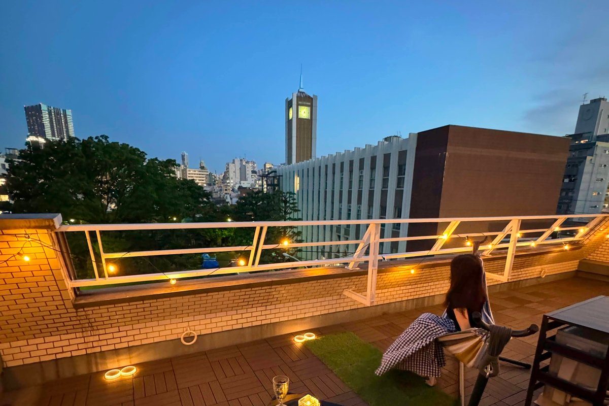 圧巻眺望バルコニー/ペントハウス・メゾネット/専用ジム付/88㎡/8名/メトロ駅徒歩5分/新宿10分