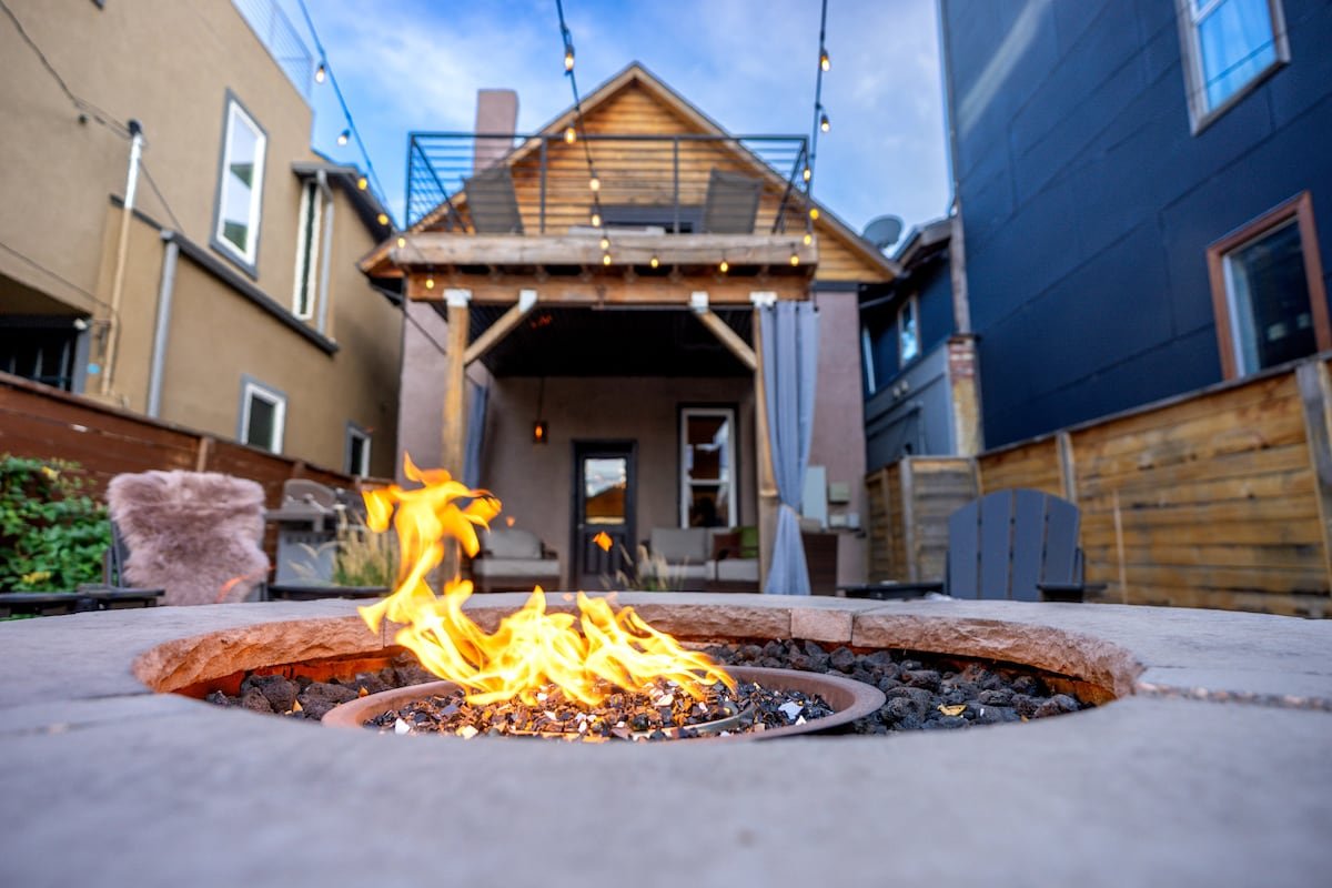 *Urban Oasis in RiNo* Fire Pit | Yard | Garage gallery image 2