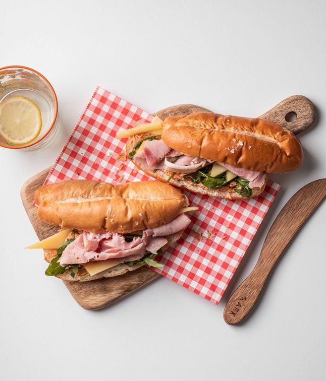 Photo of Ham & Emmental Cheese Roll