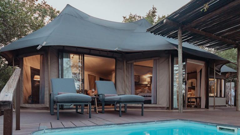 The Elephant Camp Family Luxury Tented Suites