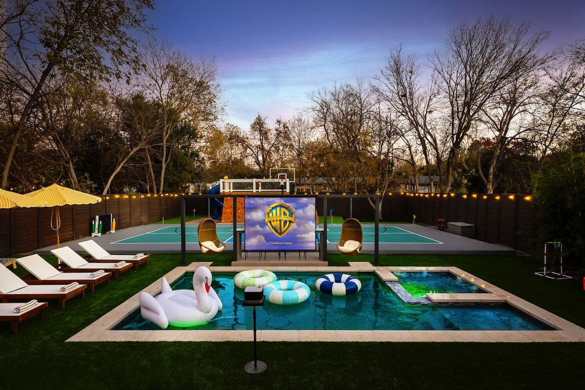 Vinyl Vault: Pool • Pickleball by Hello Hideout gallery image 3