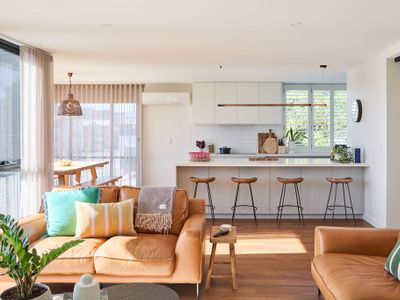 Light-Filled City Escape, Walk to Cafés + Parking