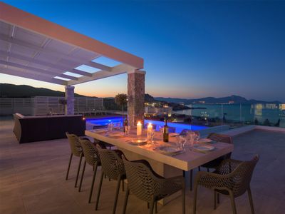 Villa Hermes in Lindos with pool & jacuzzi