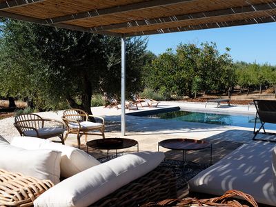 Casa Bianca con piscina