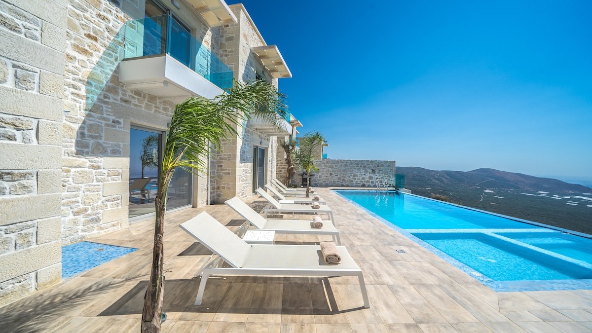 Luxury Villa Nausika, private pool, Sea view, BBQ gallery image 2