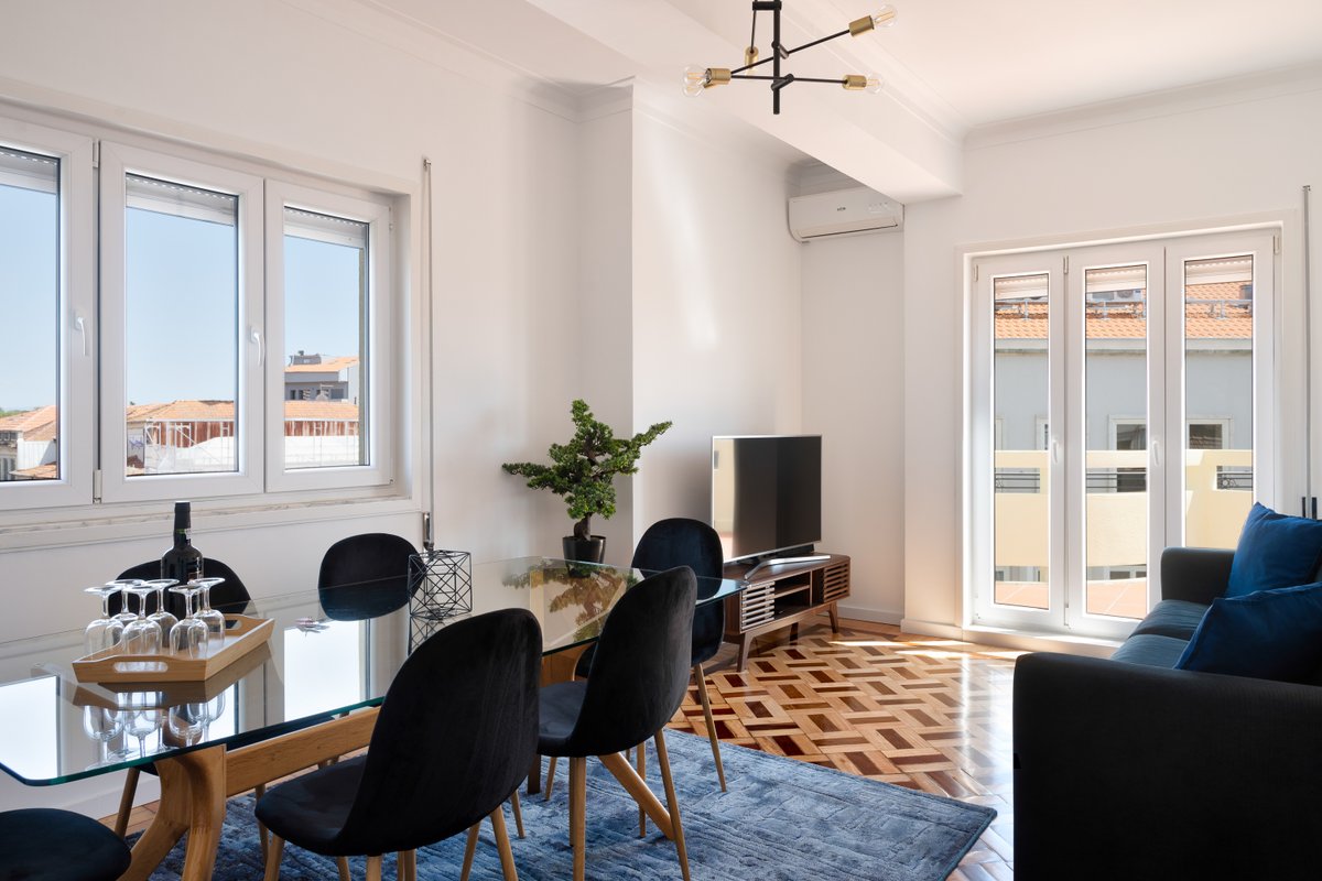 Poveiros Terrace – 3BR Downtown apartment w/AC