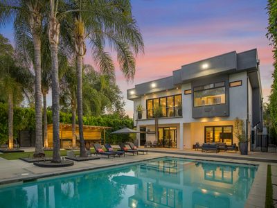 Upscale Encino Getaway w/ Sport Court, Pool & Spa