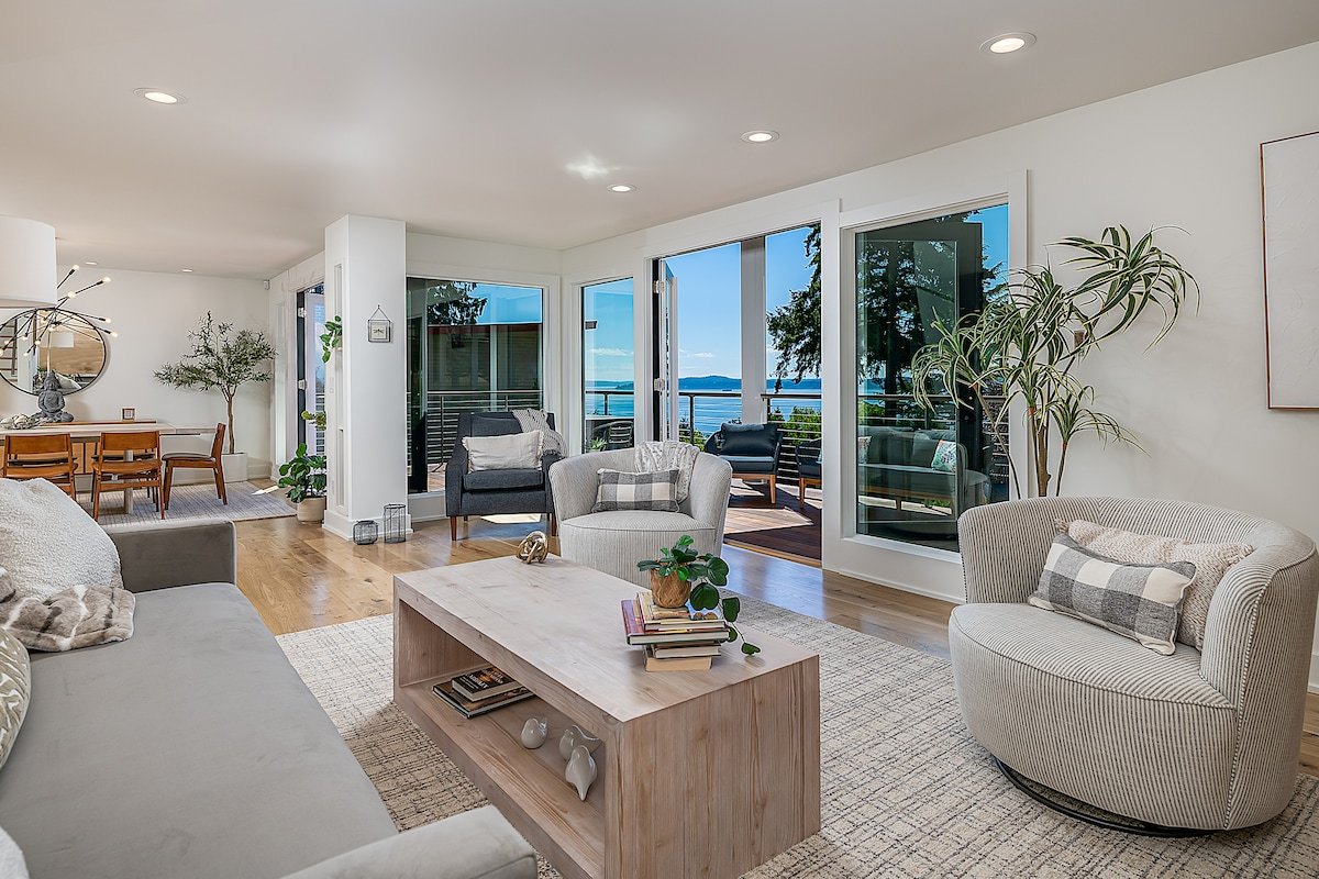 New Seattle Luxe Home with Stunning Ocean Views! gallery image 5