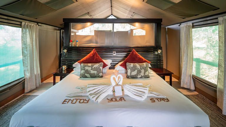 Pom Pom Honeymoon tent