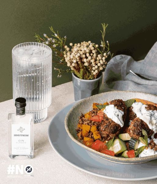 Photo of Inverroche’s Ostrich Koftas & Mint Yoghurt