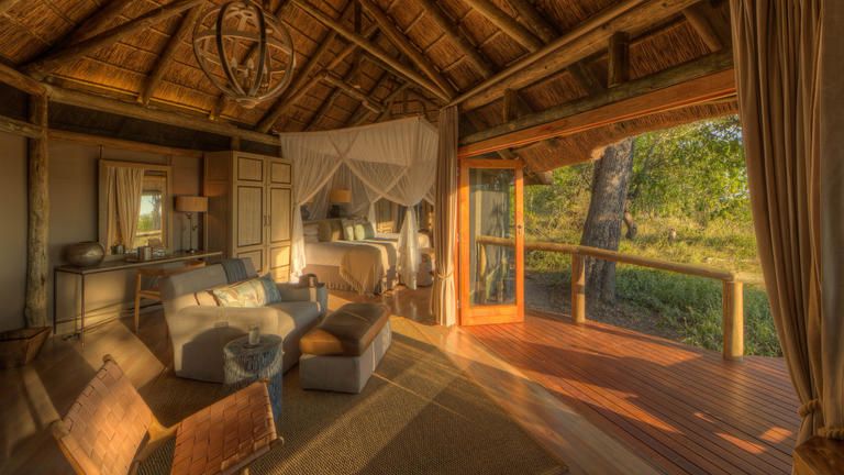 Camp Moremi Luxury Family Safari Tent