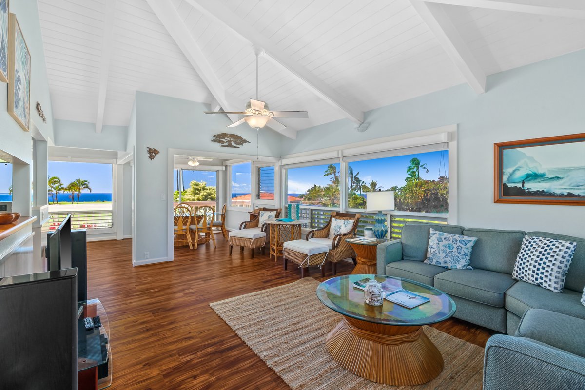 New! Ocean View Hale on Makai Golf Course