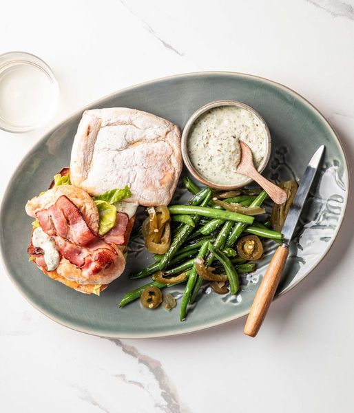 Photo of Bacon & Chicken Chimichurri  Sandwich