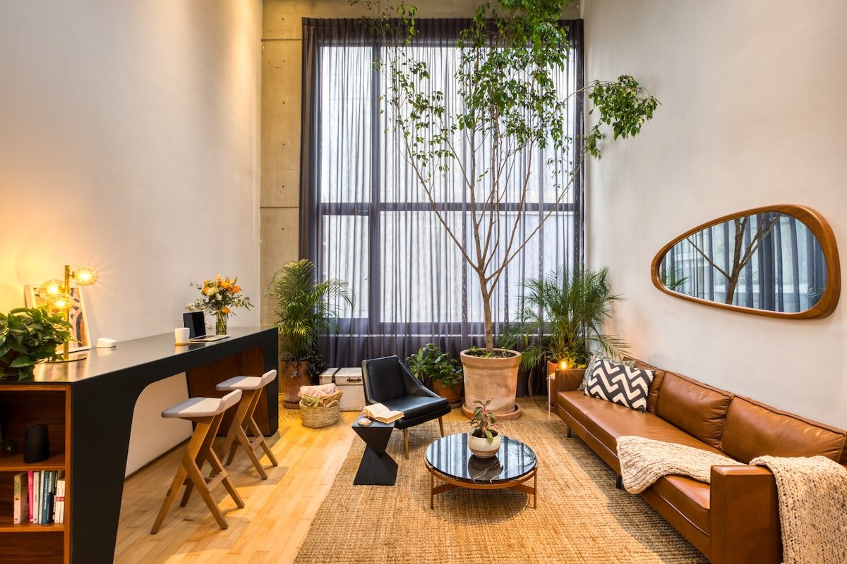 Condesa-Roma 2BR/2BA. Private Terrace. gallery image 3