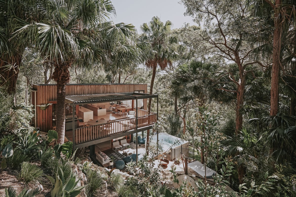 Palm Pavilion: architectural rainforest retreat