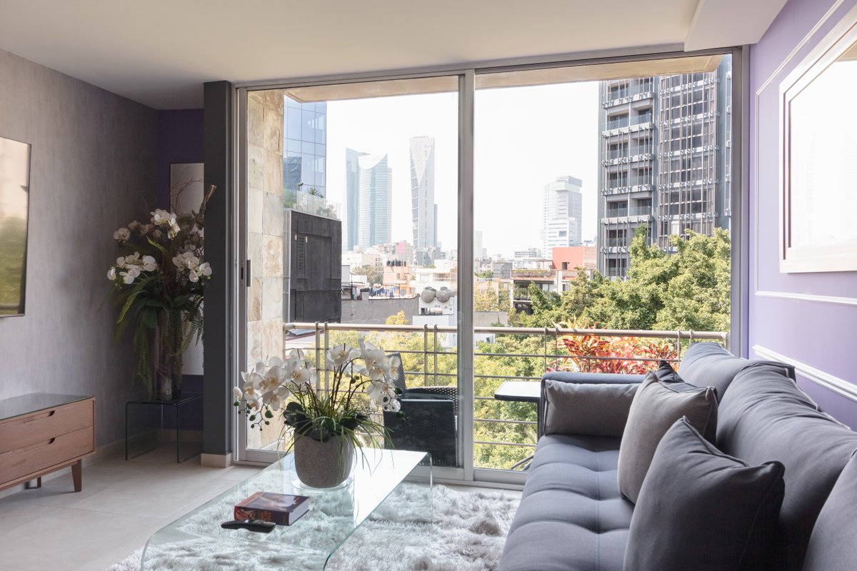 3 Hip&Chic Apts with Private Rooftop in Roma Norte