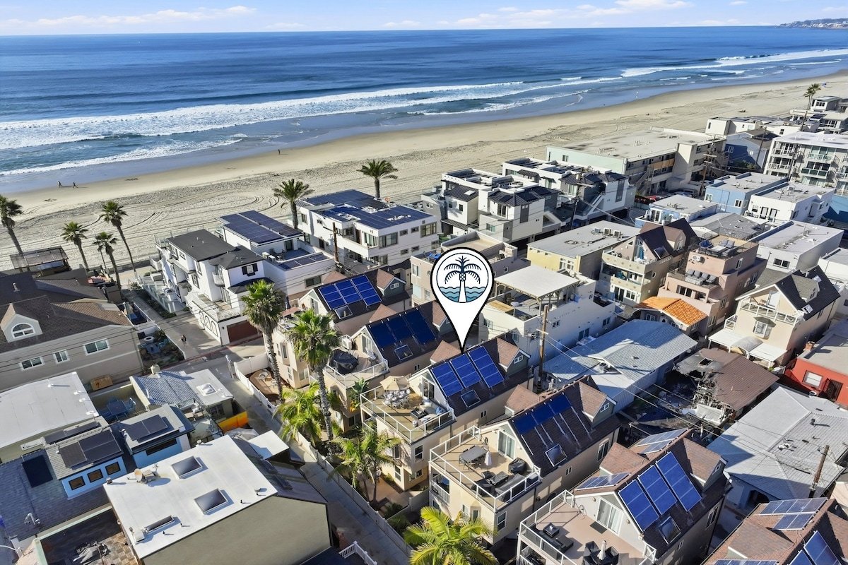 Nautical Beach House 2 | 3BR Steps to Beach + Deck gallery image 3