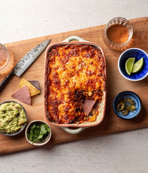 Photo of Vegetarian Cheesy Nachos