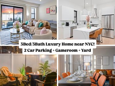 LUX 3BD/3BA Near PATH to NYC! Secure 2 Car Parking