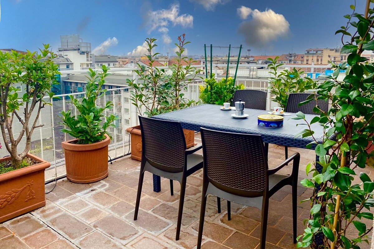 Attico con gran Terrazzo, Milano Stazione Centrale gallery image 3