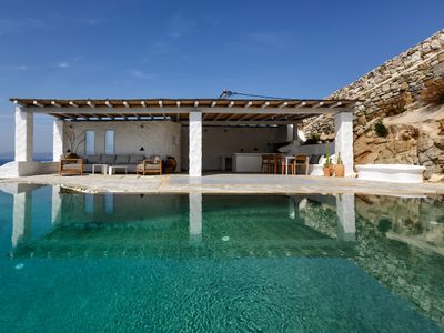 Villa Mykonis • Pool & Privacy | by Lavillaebella