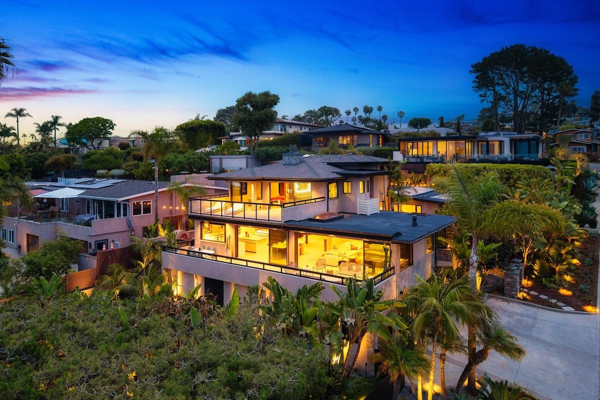Solana Beach Luxury with Panoramic Ocean Views