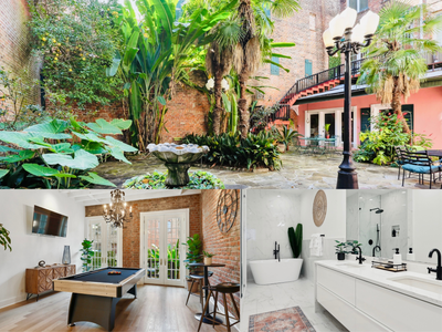 Renovated Arts District Townhouse Steps to FQ