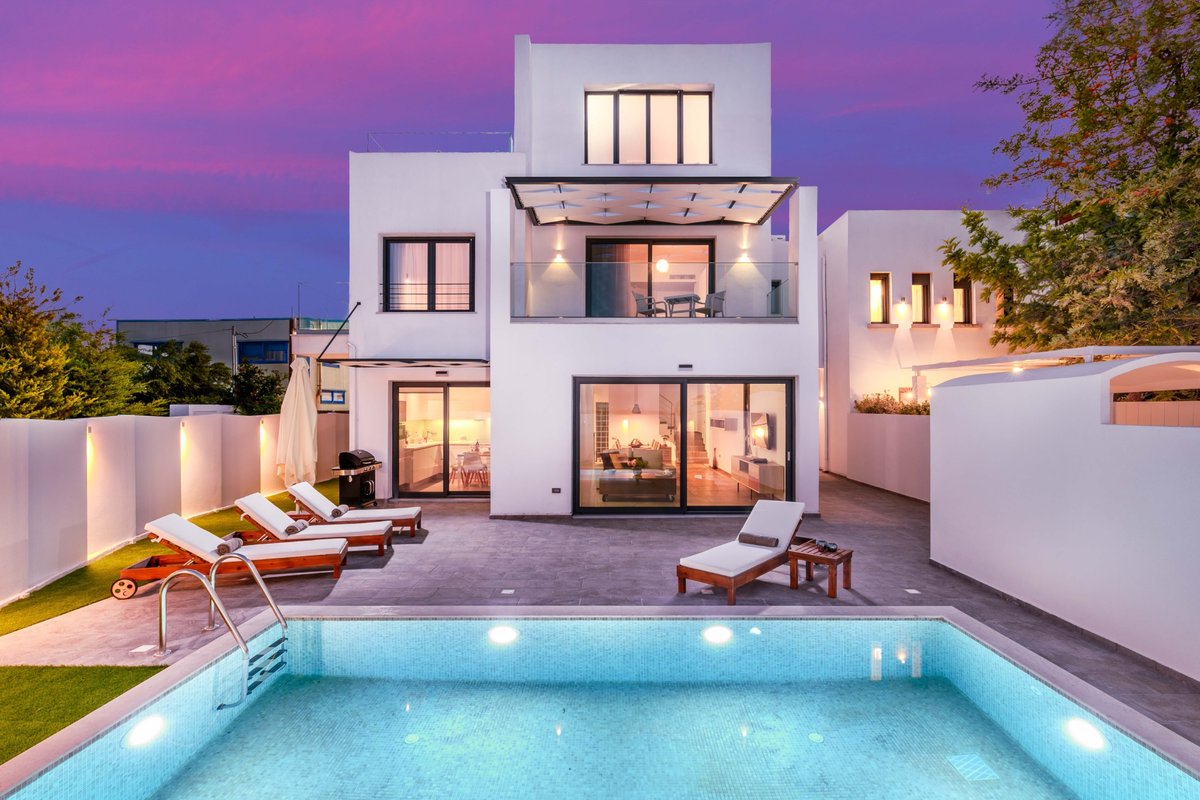 Villa Harmony w heated pool, Gym, Spa, Sauna