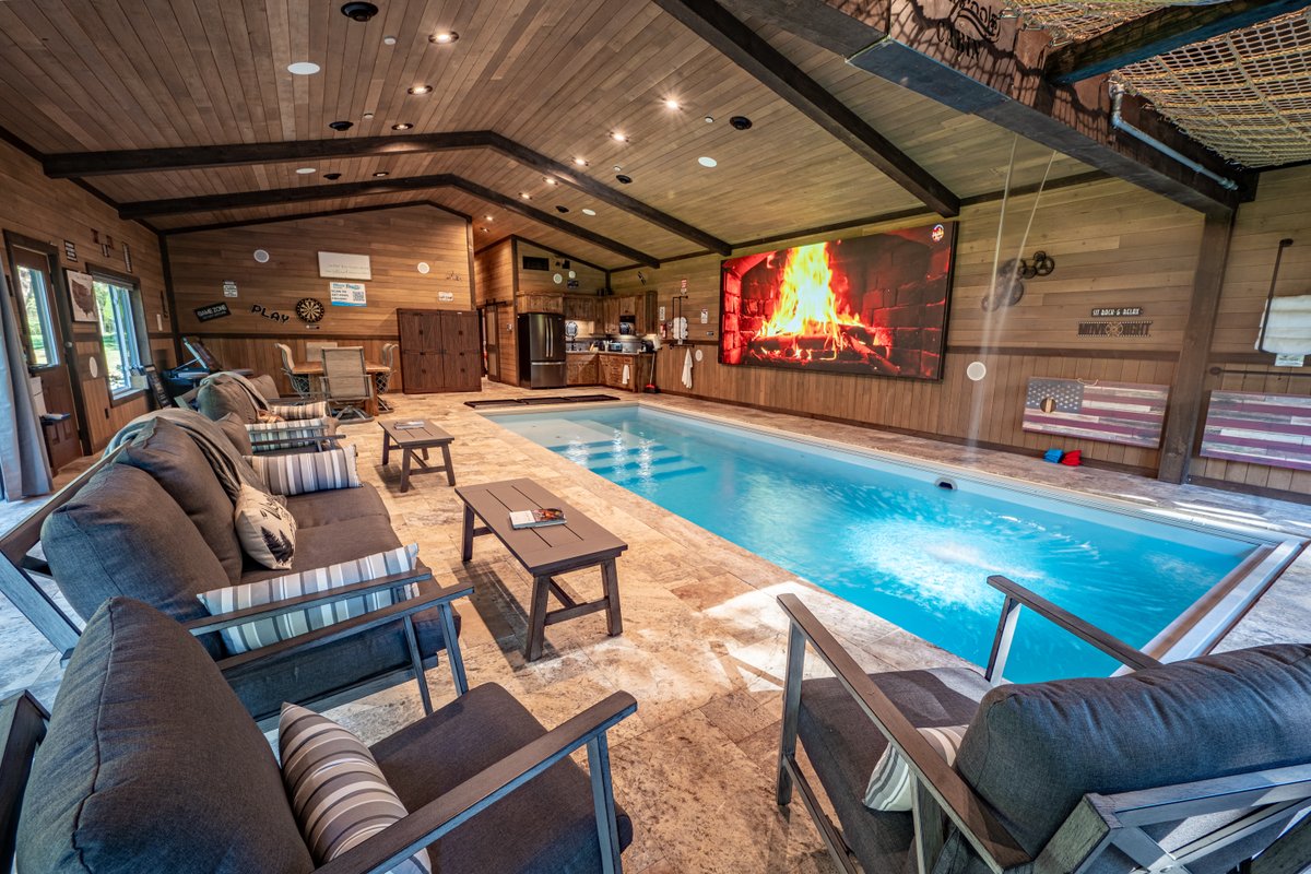 Luxury Indoor Pool Hot Tub Lake Pepin & Arcade