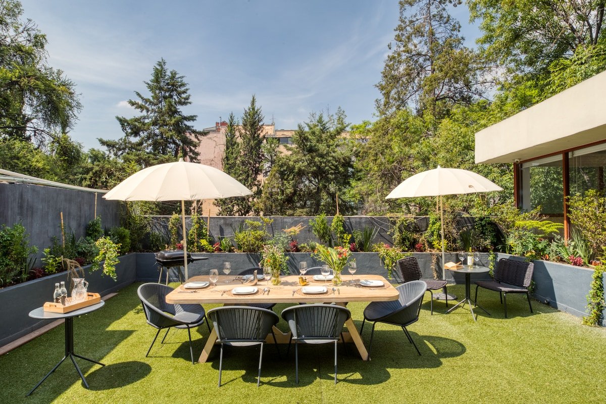 6 BR Polanco for groups w/Terrace– Walk to Masaryk gallery image 2