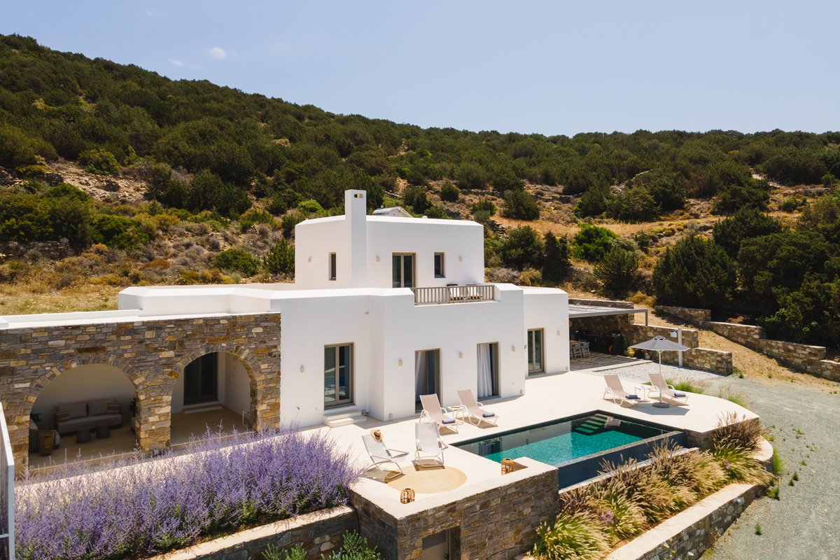 Eneos Villa #2 Pool & Sea View, Paros