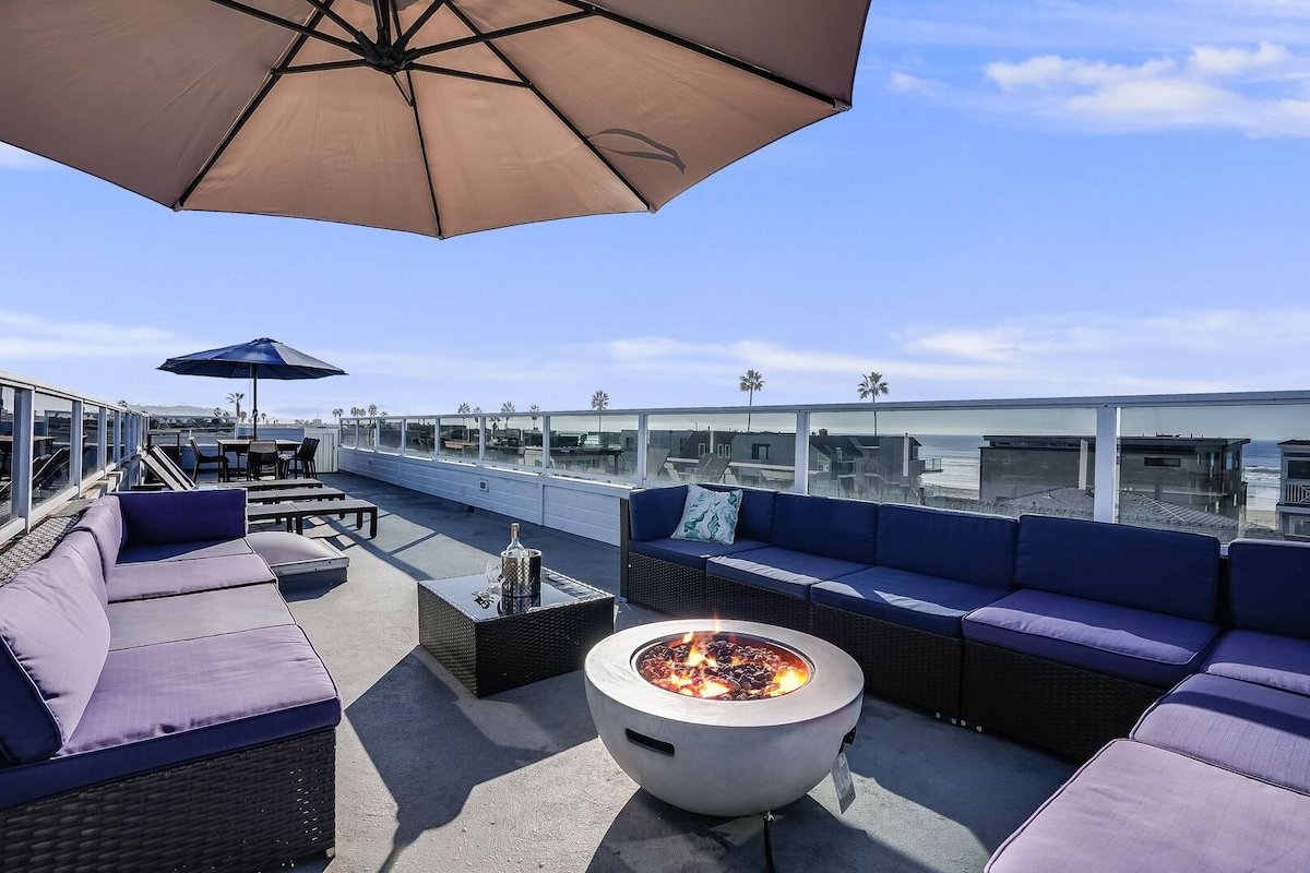 Massive Beach Home | Ocean View | Amazing Rooftop gallery image 2