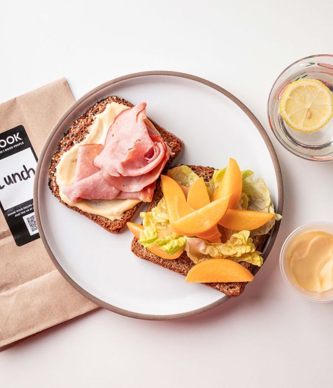 Photo of Ham & Peach Sandwich