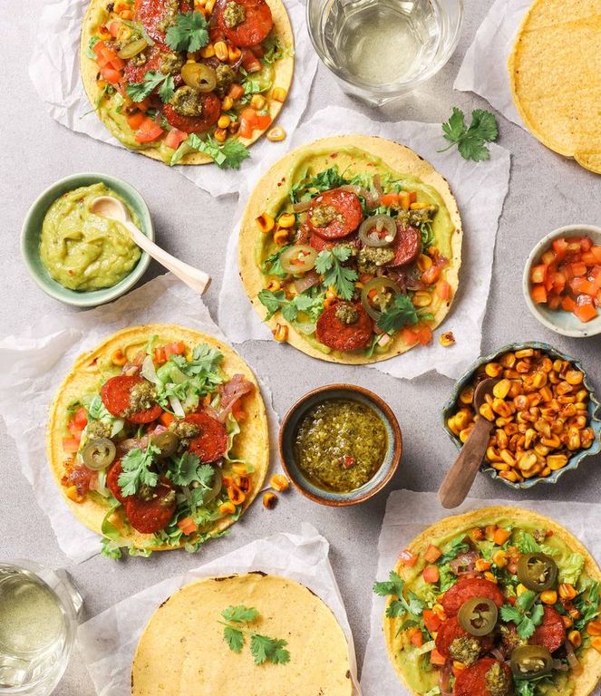 Photo of Chorizo Chimichurri Tacos