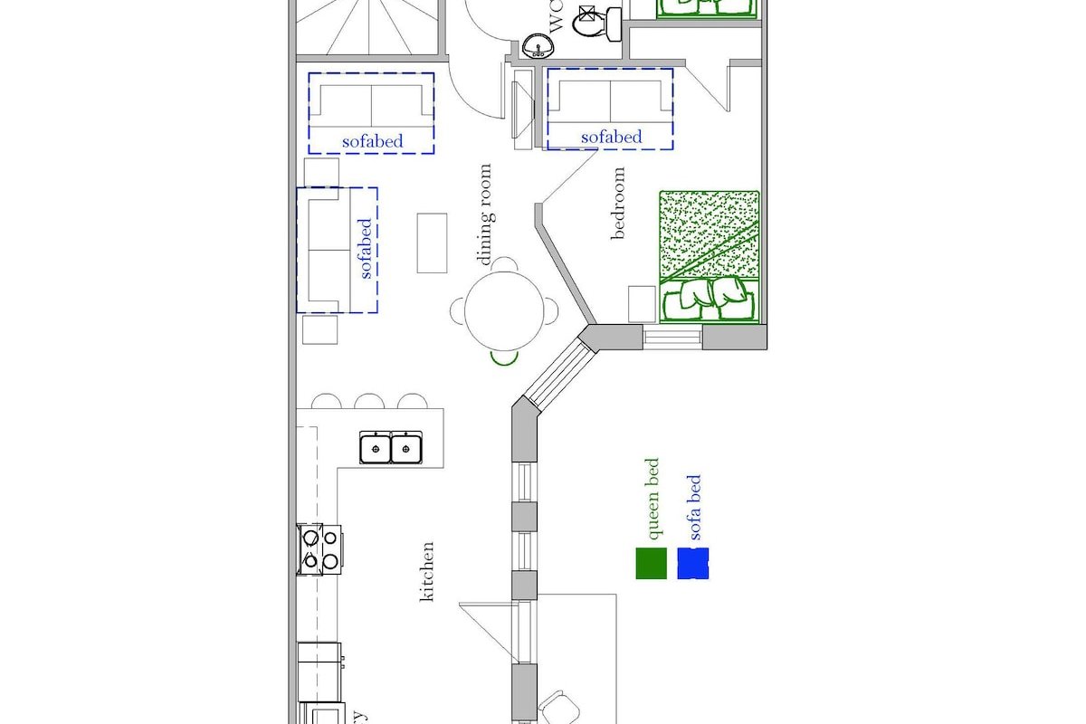 4 BEDROOMS SLEEP 8 10 12 14 16 DOWNTOWN MONTREAL gallery image 5