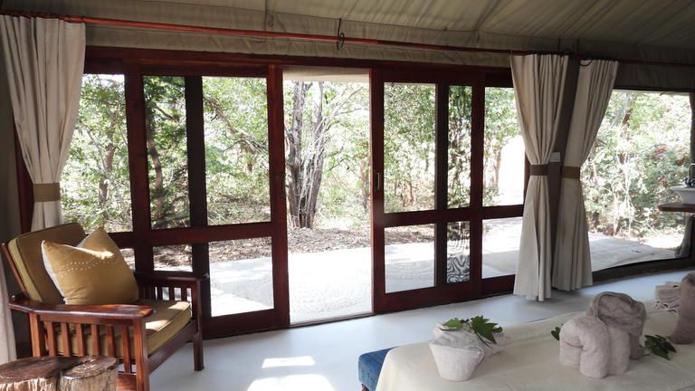 Changa Safari Camp Deluxe Tents