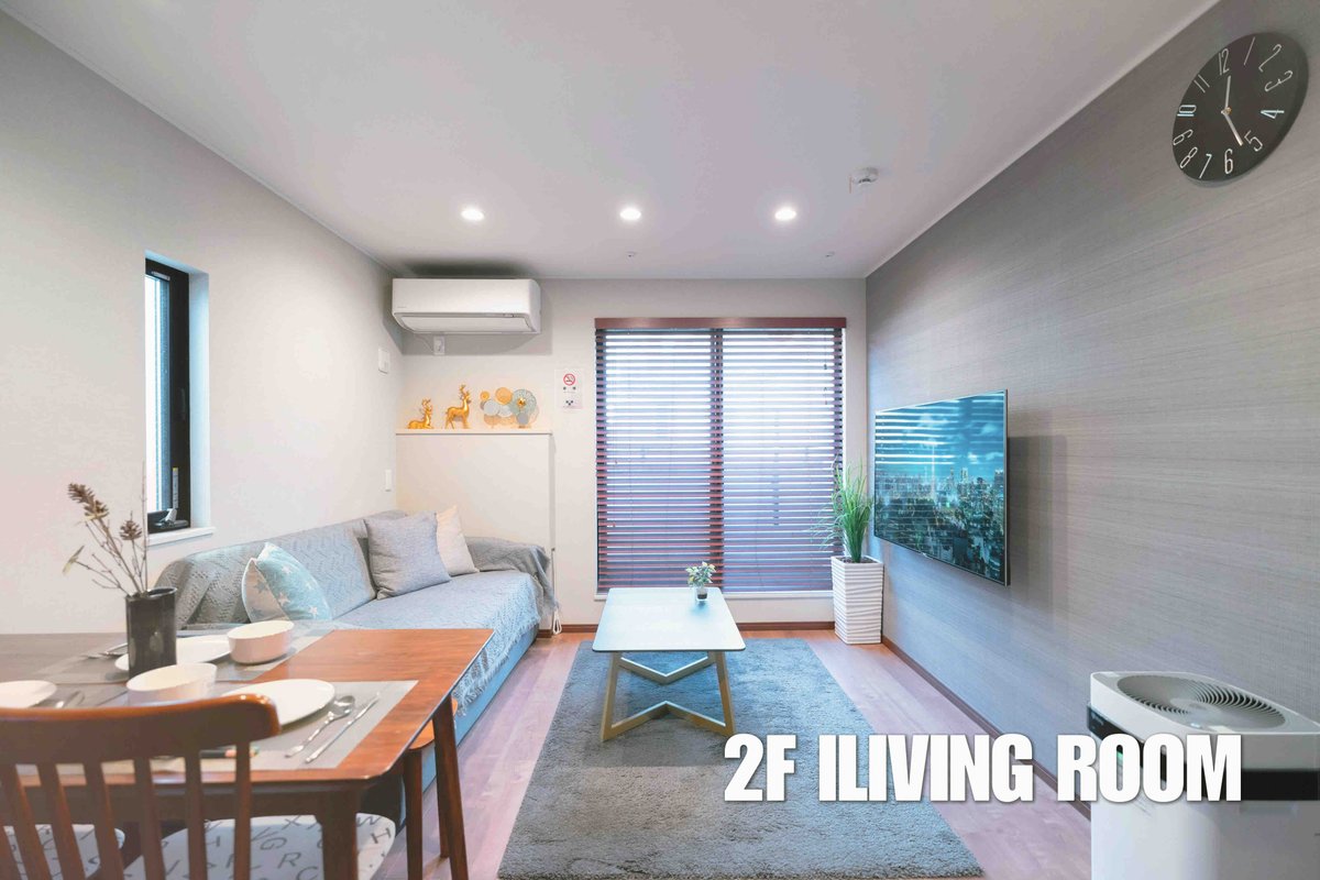 新宿中心高级稀有别墅JR新大久保徒歩3分钟精心设计98平米4LDK两套衛浴露台夜景免费携带Wi-Fi