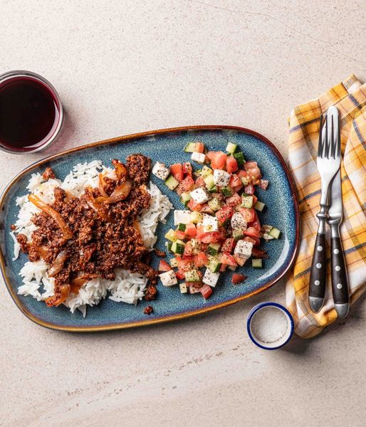 Photo of Tomato & Sweet Chilli Ostrich Rice