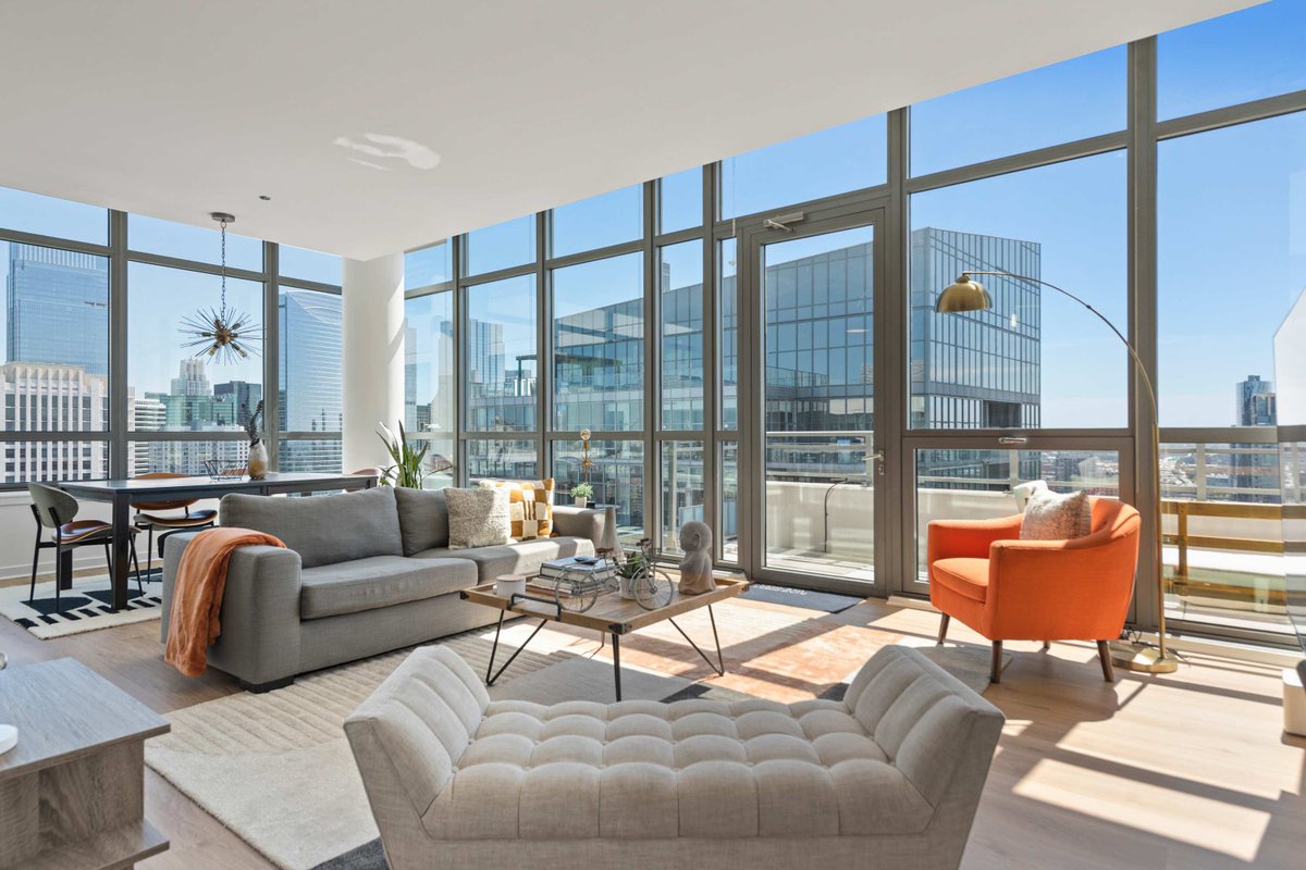 Spacious Penthouse Trio + Skyline Views for Groups