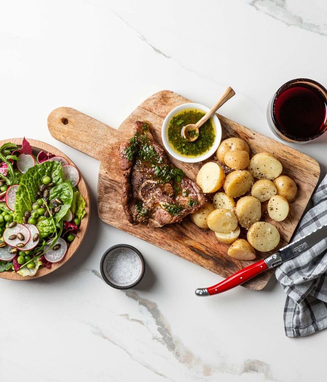 Photo of Lamb Chops & Baby Potatoes